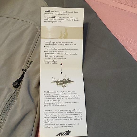 AVIA Green Wind Breaker jacket for kids Size M - Picture 5 of 6